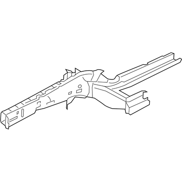 Hyundai 64601-3V010 Member Assembly-Front Side, LH