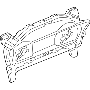 Ford LJ7Z-10849-AAA INSTRUMENT CLUSTER