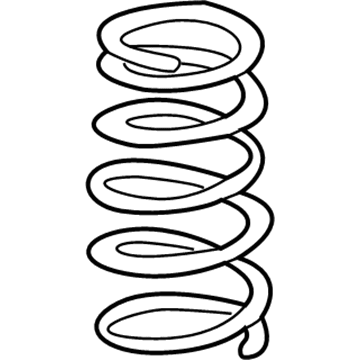 Honda 52441-SCV-A91 Spring, Rear