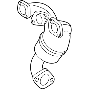 Ford 6E5Z-5G232-AF Manifold With Converter