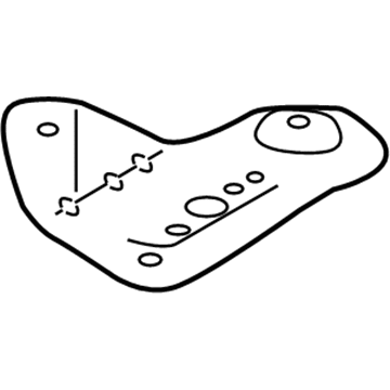 Toyota 51035-07010 Engine Cradle Brace