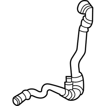 BMW 17-12-9-894-760 COOLANT RETURN LINE INTAKE S