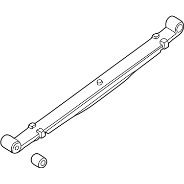 Nissan 55020-9Z501 Spring Assembly Leaf, Rear