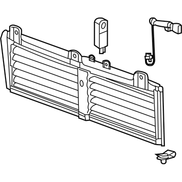 GM 84095663 Radiator Shutter Assembly