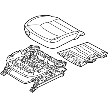 Kia 881001W160BB2 Cushion Assembly-Front Seat