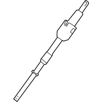 Infiniti 48822-JL51A Shaft Assy-Steering Column, Lower