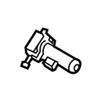 BMW 52-10-7-309-649 Motor, Backrest Upper Section Adjust., Left