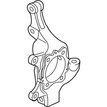 Kia 51716A9000 Front Axle Knuckle Right