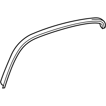 GM 10350749 Weatherstrip Asm-Rear Side Door Window Inner