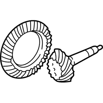 Mopar 5010322AF Gear Kit-Ring And PINION