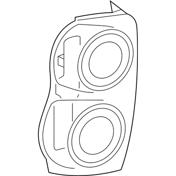 Mopar 5133168AI Lamp-Tail Stop Backup