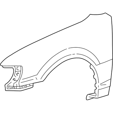 Toyota 53812-02051 Fender