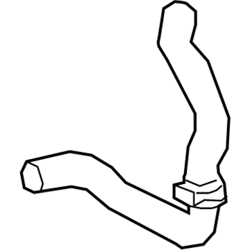 Toyota 16572-0T220 Upper Hose