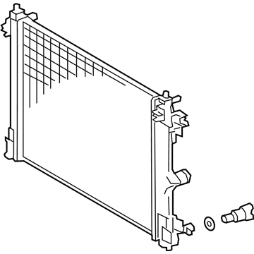 Toyota 16400-0T350 Radiator