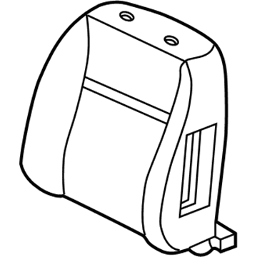 Honda 81122-S5P-A21 Pad Assy., R. FR. Seat-Back (With OPDS Sensor)