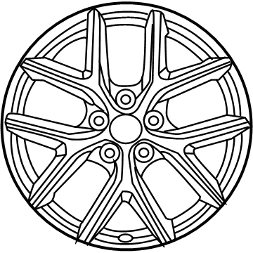 Toyota 4261A-42070 Wheel, Alloy