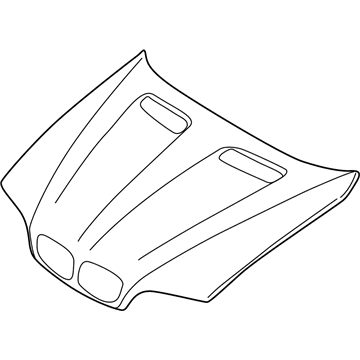 BMW 41-61-7-008-328 Hood