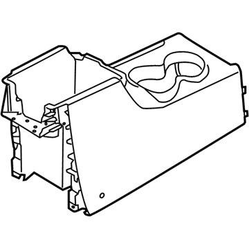 Hyundai 84616-3K010-HZ Console-Floor