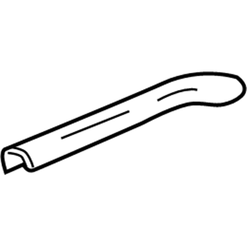 Nissan 73870-1AA0A End Cap-Rear, RH