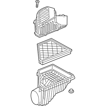 GM 23325520 Air Cleaner Assembly