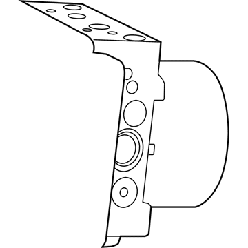 Mopar 68373861AA Abs Control Module