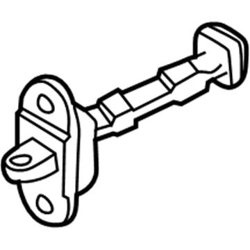 Honda 72840-S01-A01 Checker, Right Rear Door