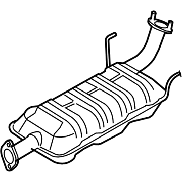 Kia 287003E060 Main Muffler Assembly