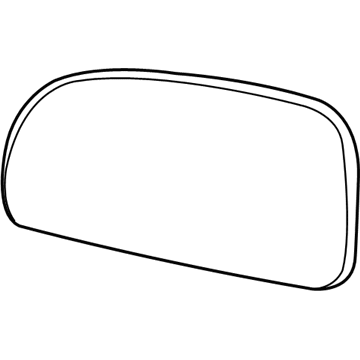 GM 88980574 Mirror Glass