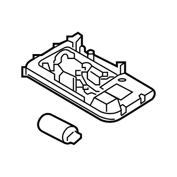 Nissan 26410-3AN0A Lamp Assembly-Room