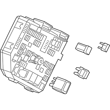 GM 23189289 Block Asm-Instrument Panel Wiring Harness Junction