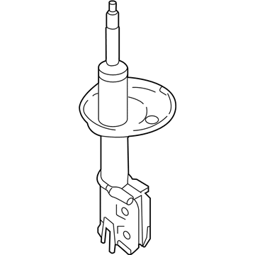 Kia 546514R120 Front Strut Assembly Kit, Left