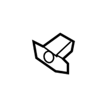 Lexus 56114-22050 Retainer, Windshield Glass