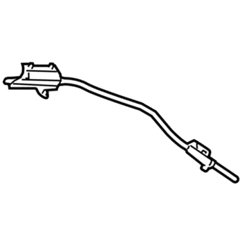 BMW 54-37-7-251-765 Fastener, Roof Shell, Left