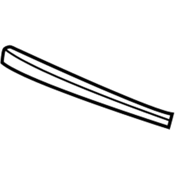 Mopar 5054704AC WEATHERSTRIP-LIFTGATE Opening