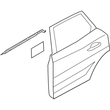 Ford EJ7Z-7824630-A Door Shell