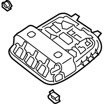 Kia 92810D4000CGA Lamp Assembly-Overhead Console