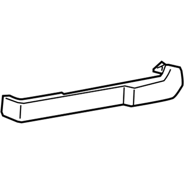 Honda 81588-TE0-A41ZA Cover, L. Height (Outer) *NH167L* (GRAPHITE BLACK)