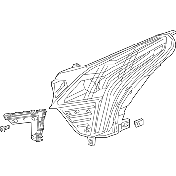 GM 84849607 Headlamp Assembly