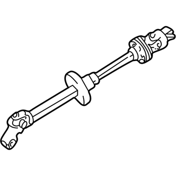 Toyota 45220-08010 Shaft Assy, Steering Intermediate