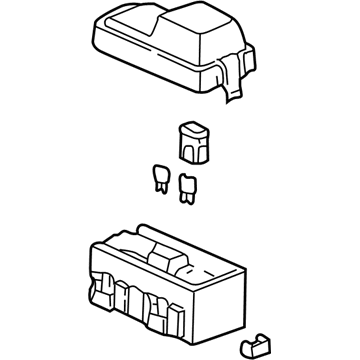 Honda 38230-S01-003 Box Assembly, Abs Fuse