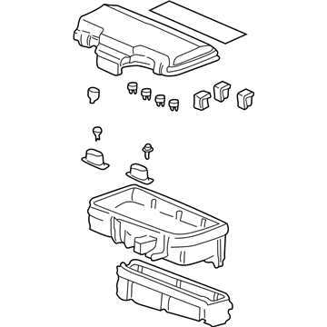 Acura 38250-S0K-A02 Box Assembly, Relay