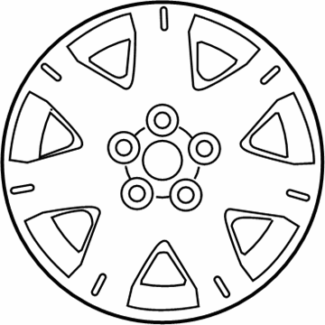 Nissan 40315-ZM70A Disc Wheel Cap