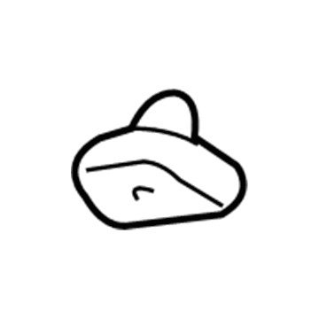 GM 12482263 Sunvisor Clip