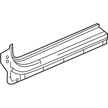 Honda 04641-TBG-A01ZZ Panel, L. Side Sill