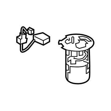 Nissan 17040-6CA0A Complete Fuel Pump