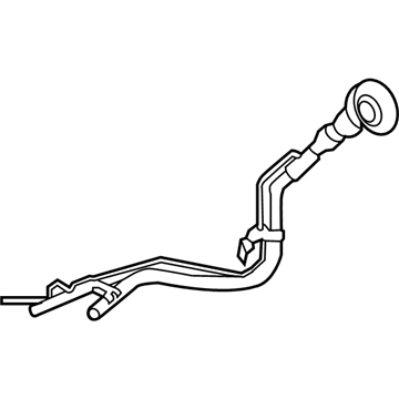 Nissan 17221-6CA0A Tube Assy-Filler