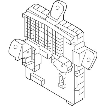 Hyundai 91951-B1231 Instrument Panel Junction Box Assembly