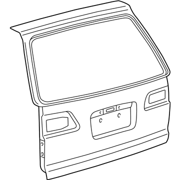 Toyota 67005-08041 Lift Gate