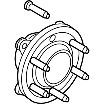 Ford 9L3Z-1104-D Front Hub