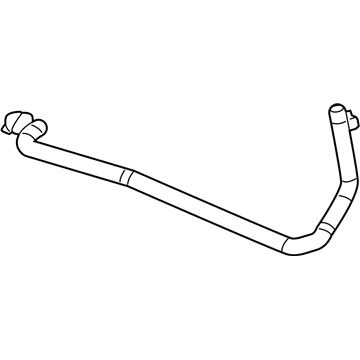 Mopar 5058490AB Hose-Oil Cooler Outlet